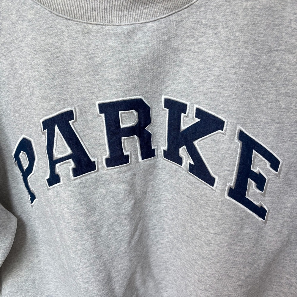 Parke Women's Gray Mock-neck Sweatshirt